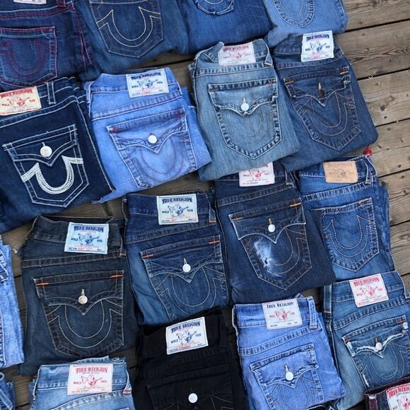 MYSTERY BOX OF 3 True Religion Jeans Size 31 - Picture 3 of 5